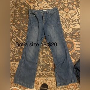 Sofia jeans size 18